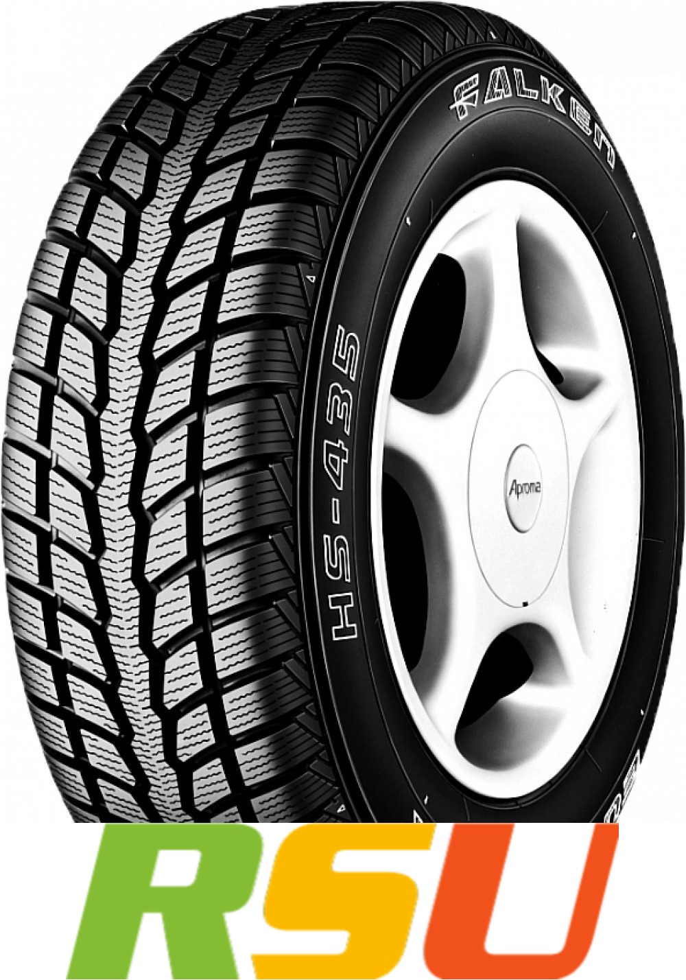 2x Falken Eurowinter HS 435 3PMSF M S 145 80 R13 75T Winterreifen