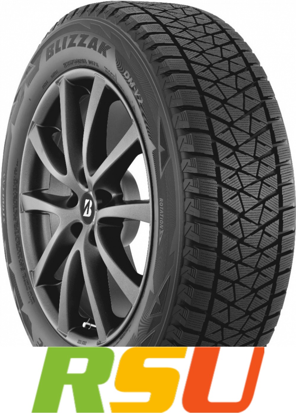 2x Bridgestone Blizzak DM-V2 XL 3PMSF M+S 235/75 R15 109R Winterreifen ...