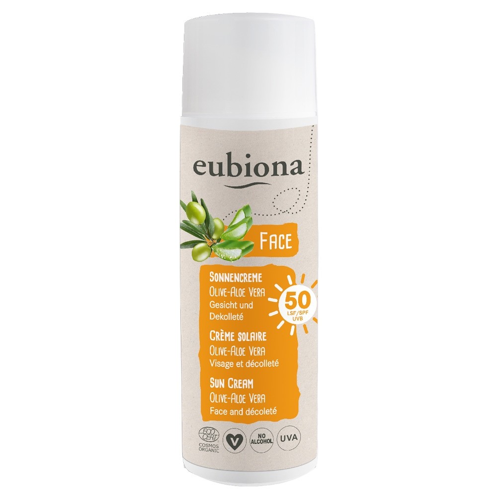 Eubiona Sonnencreme LSF 50 Olive-Aloe Vera - - RSU.de