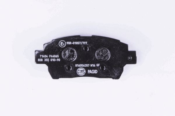 HELLA PAGID Bremsbackensatz - 8DB 355 022-301, Für MITSUBISHI