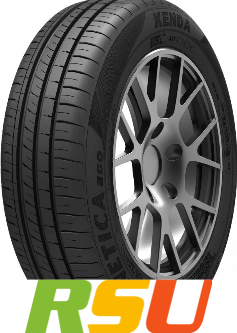 4X Kenda Kenetica Eco KR203 195/50 R1582V Sommerreifen-image