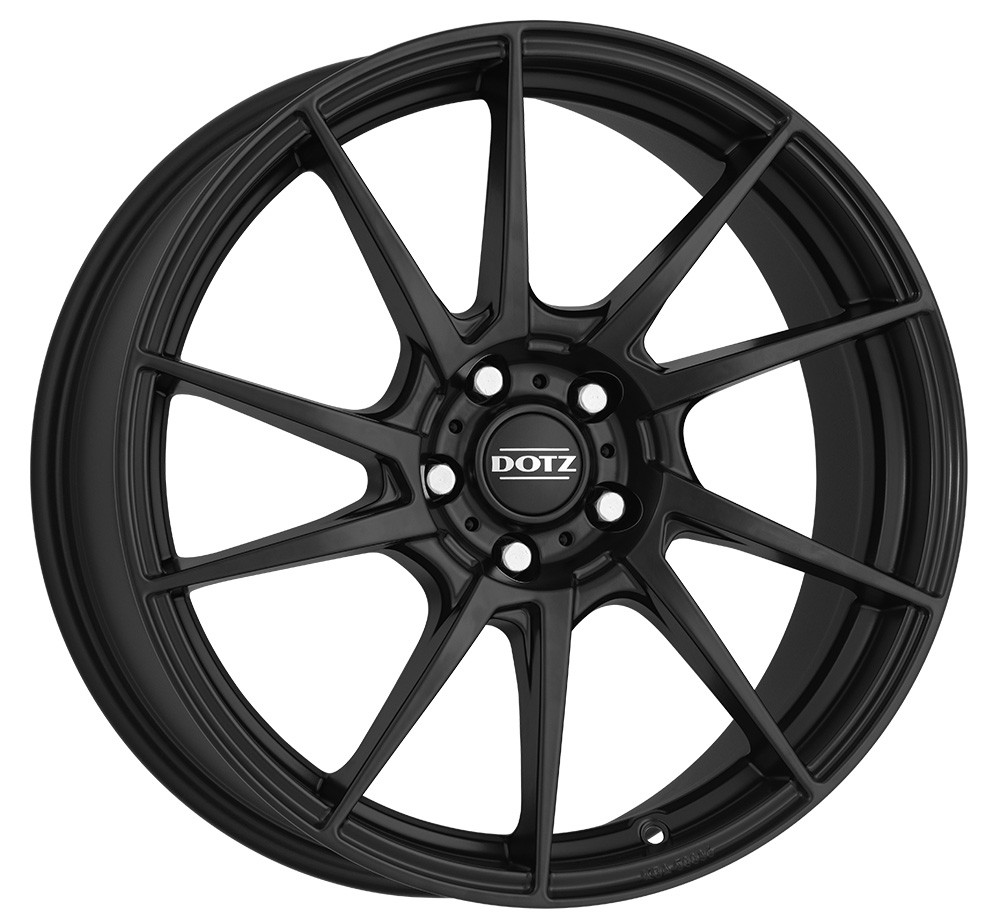 Dotz Kendo black matt - 8x19 ET45 - LK5/112 ML70.1 - RSU.de