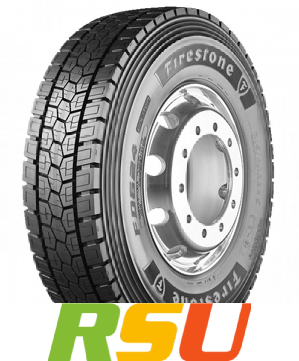 4x Firestone FD624 M+S 3PMSF 315/70 R22.5 154L(152M 