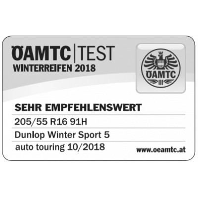 Winterreifen 205/55R16 Dunlop high quality RDKS wie NEU