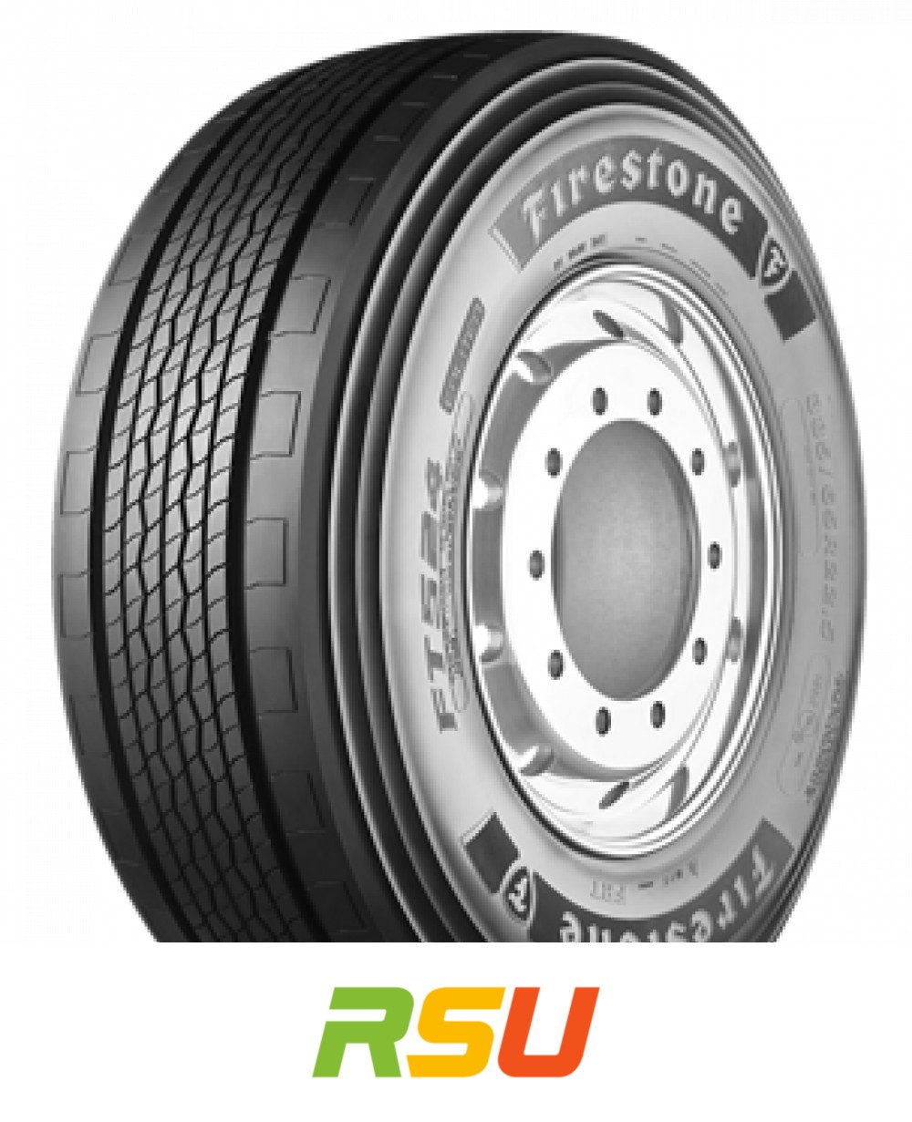 2x Firestone FT524 M+S 3PMSF 385/65 R22.5 160K(158L 