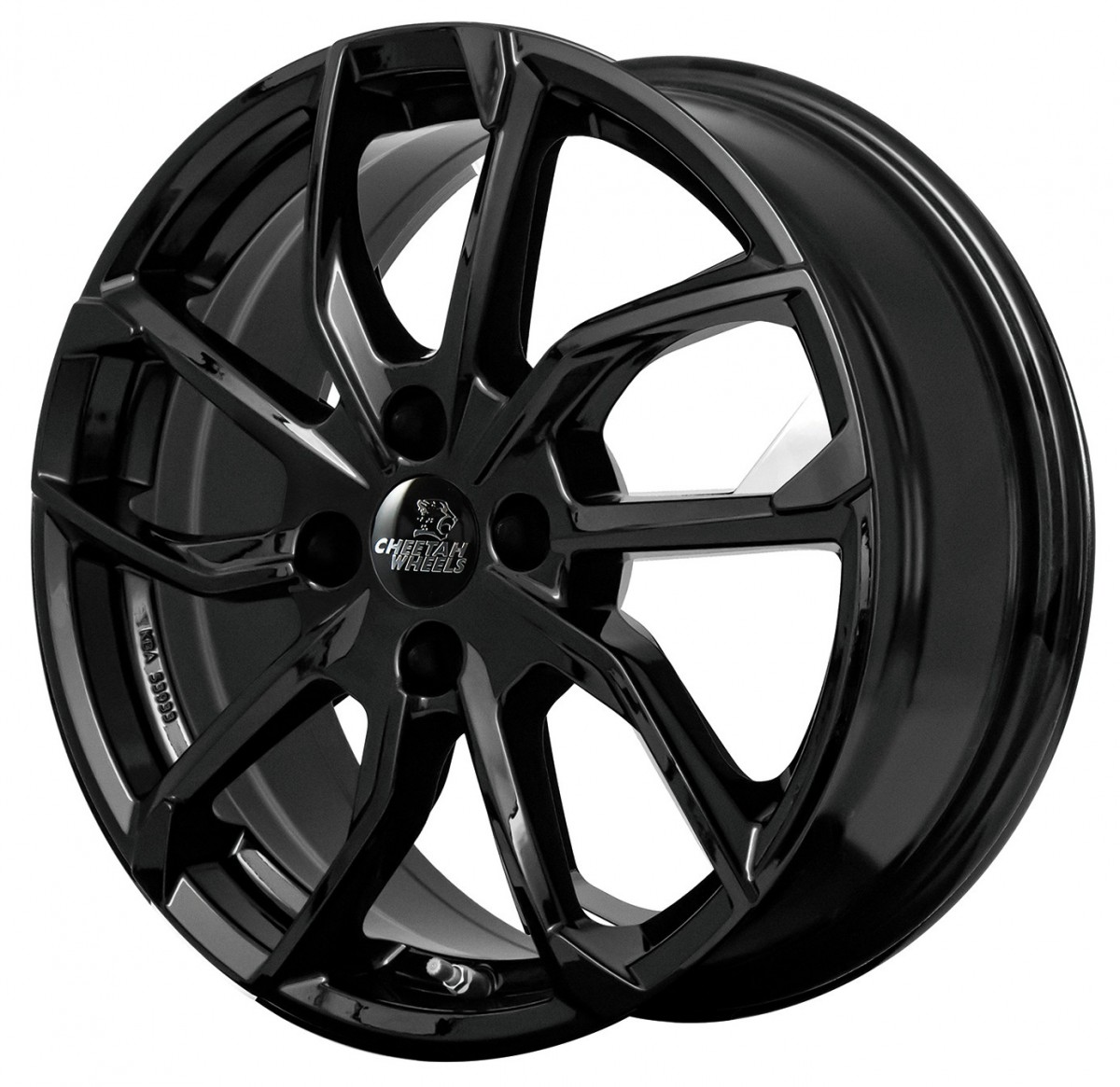 Cheetah Wheels CV.05 black shiny - 8x19 ET55 - LK5/114.3 ML67.1 - RSU.de
