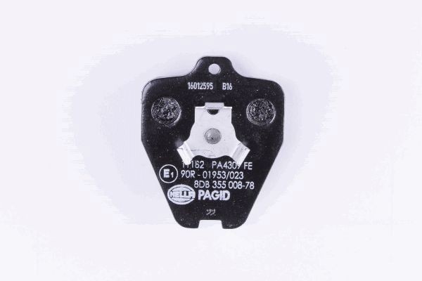 Kit Ganasce Freno HELLA PAGID 8DB 355 003-781 - Per Ford E Altri Modelli, Con Cilindretti E Regolatore Premontati